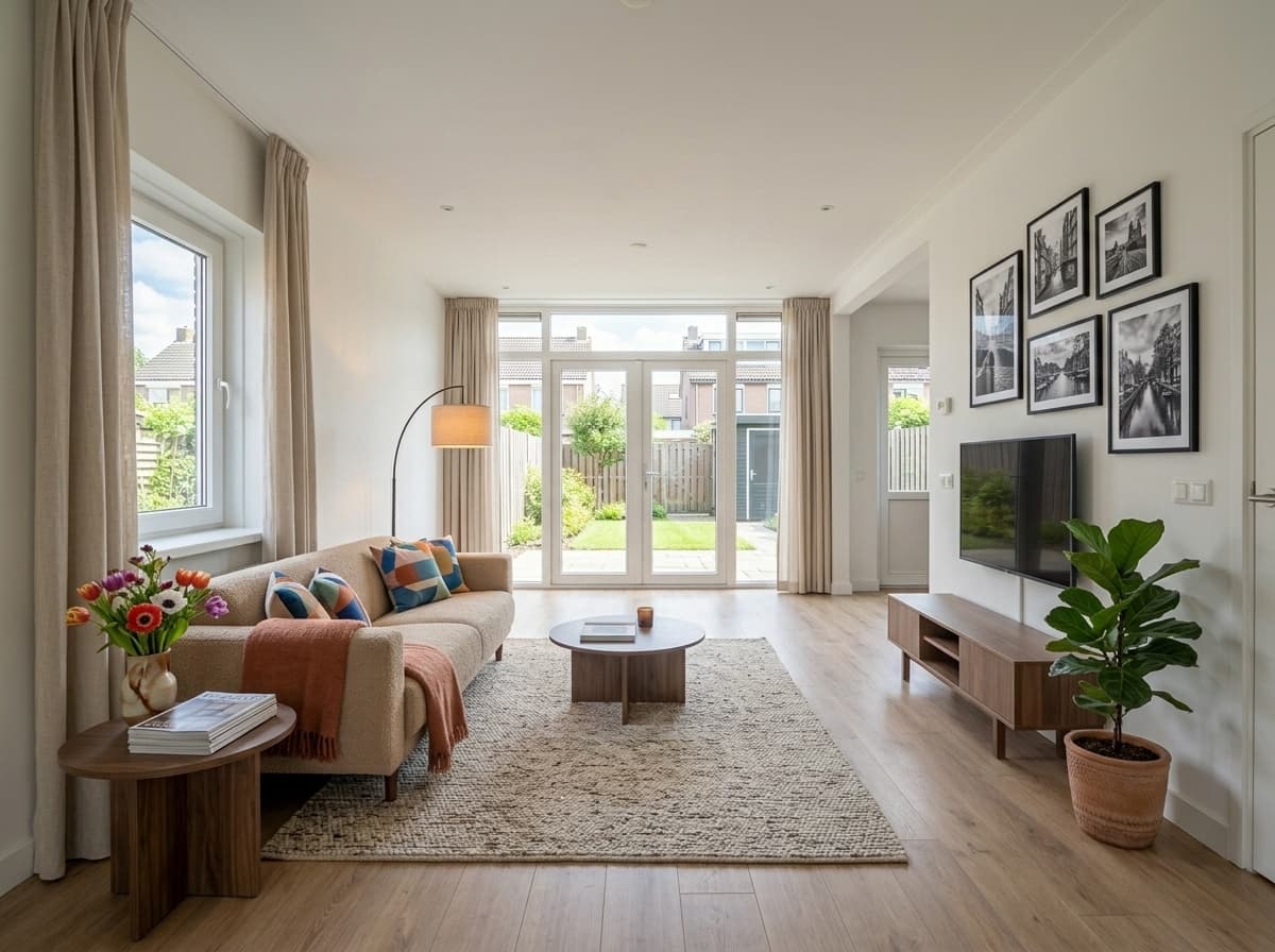 Rijtjeshuis interieur styling